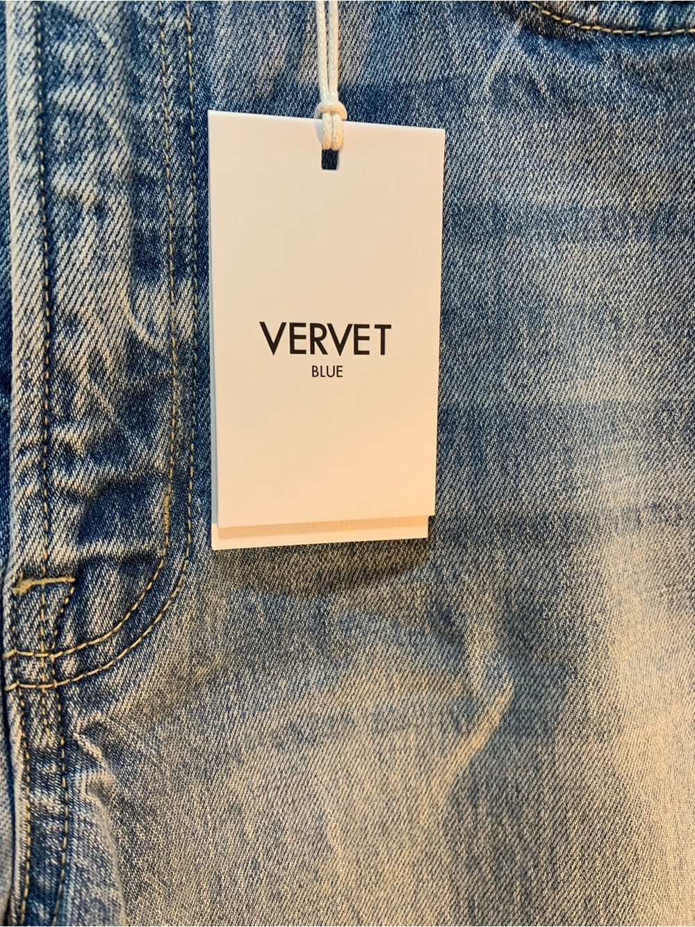 Vervet Light Blue Wide-Leg Women's Jeans - Classic Casual - Picture 3 of 12